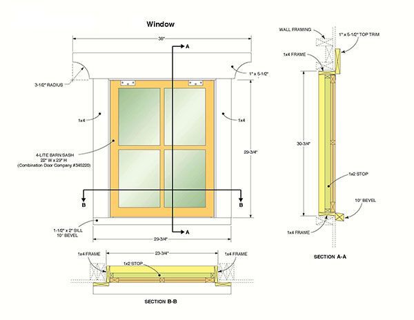 10x12 Storage Shed Plans 17 Window