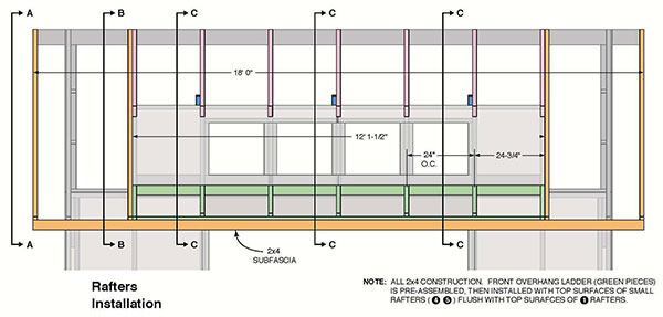 12×16 storage shed plans & blueprints for large gable shed with dormer