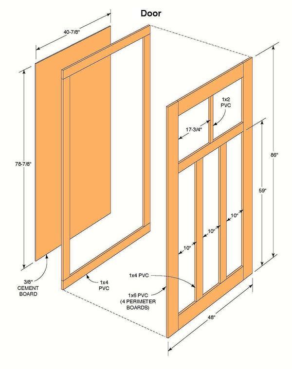 12x16 Storage Shed Plans 14 Door