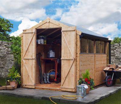 28 shed construction plans & blueprints for building