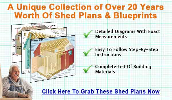 6×8 Shed Plans Blueprints For Sturdy Gable Shed