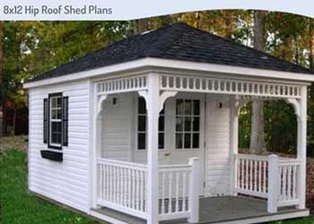 Hip Roof Shed Plans Blueprints